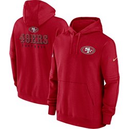 Nike Women's Gym Vintage (NFL San Francisco 49ers) Pullover Hoodie in Red, Size: Small | NKZQ6DL73-06I