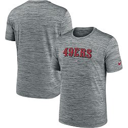 Nike Men's San Francisco 49ers Sideline Velocity Grey T-Shirt