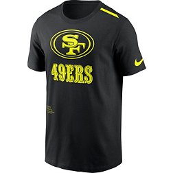 Nike Men's San Francisco 49ers 2023 Volt Black T-Shirt