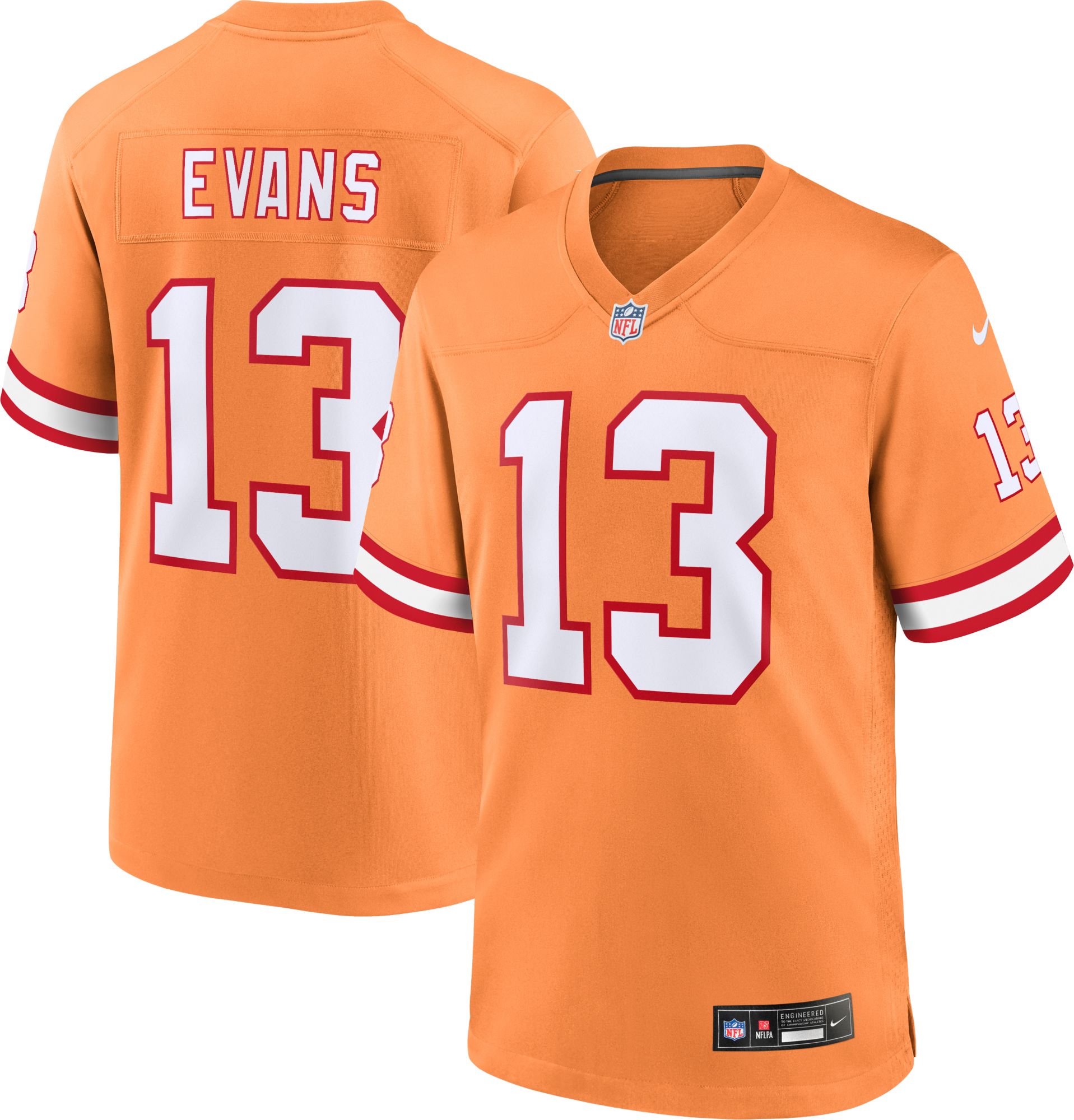 Nike Tampa Bay Buccaneers No21 Justin Evans White Women's Stitched NFL New Elite Jersey