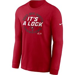 Nike Men's Tampa Bay Buccaneers 2023 NFC South Division Champions Locker Room Long Sleeve T-Shirt