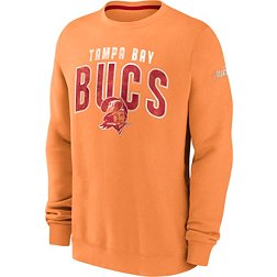 Nike Men's Tampa Bay Buccaneers Rewind Shout Orange Crew Sweatshirt