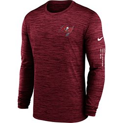 Nike Men's Tampa Bay Buccaneers Sideline Alt Red Velocity Long Sleeve T-Shirt