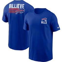 Nike Men's Buffalo Bills Blitz Back Slogan Royal T-Shirt