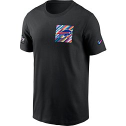 Nike Men's Buffalo Bills 2023 Crucial Catch Sideline Black T-Shirt