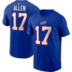 Nike Men's Buffalo Bills Josh Allen #17 Royal T-Shirt