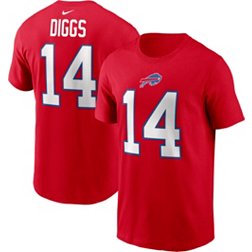 Nike Men's Buffalo Bills Stefon Diggs #14 Red T-Shirt