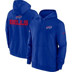 Nike Men's Buffalo Bills Sideline Club Royal Pullover Hoodie