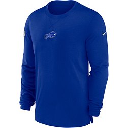 Nike Men's Buffalo Bills Sideline Player Royal Long Sleeve T-Shirt