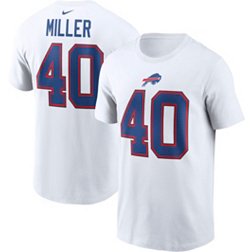 Nike Men's Buffalo Bills Von Miller #40 White T-Shirt