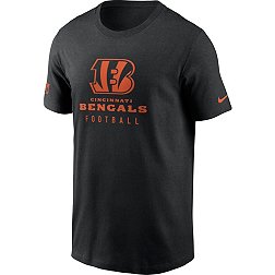 Nike Men's Cincinnati Bengals Sideline Team Issue Black T-Shirt