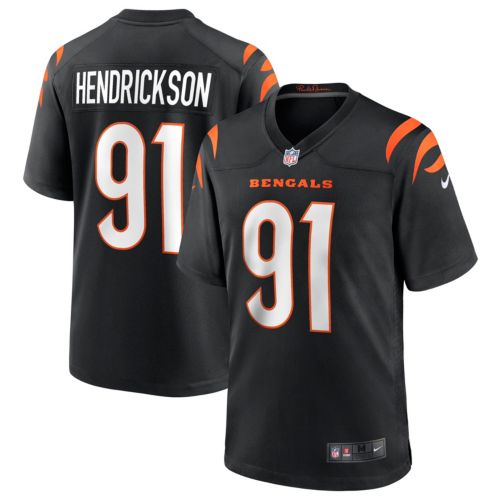 Nike Men's Cincinnati Bengals Tee Higgins #5 Black Game Jersey