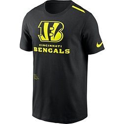 Nike Men's Cincinnati Bengals 2023 Volt Black T-Shirt