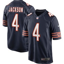 Nike Men's Chicago Bears Eddie Jackson #4 Navy Game Jersey