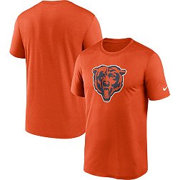 Nike Men's Chicago Bears Legend Logo Orange T-Shirt
