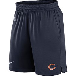 Nike Men's Chicago Bears Sideline Knit Navy Shorts