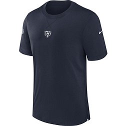Nike Men's Chicago Bears Sideline Player Navy T-Shirt