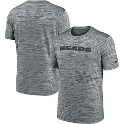 Nike Men's Chicago Bears Sideline Velocity Grey T-Shirt