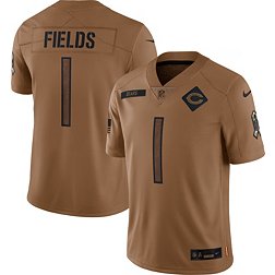 Nike Men's Chicago Bears Justin Fields #1 2023 Salute to Service Limited Jersey