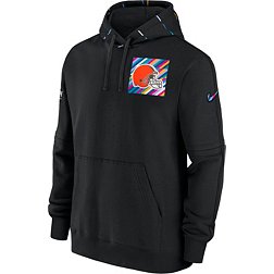 Nike Men's Cleveland Browns 2023 Crucial Catch Black Hoodie