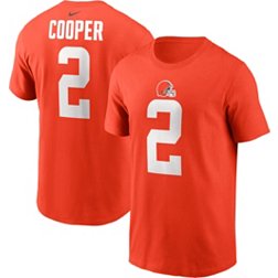 Nike Men's Cleveland Browns Amari Cooper #2 Orange T-Shirt