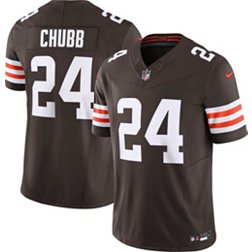Nike Men's Cleveland Browns Nick Chubb #24 Vapor F.U.S.E. Limited Brown Jersey