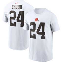 Nike Men's Cincinnati Bengals Nick Chubb #24 White T-Shirt