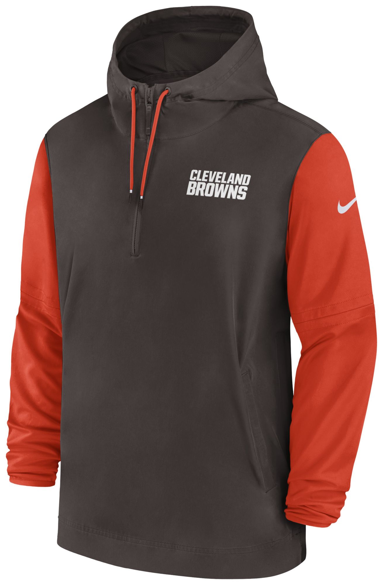 Nike Men's Cleveland Browns Sideline Player Brown Jacket