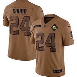 Nike Men's Cleveland Browns Nick Chubb #24 2023 Salute to Service Limited Jersey