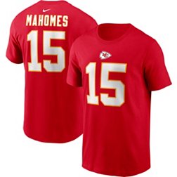 Nike Men's Kansas City Chiefs Patrick Mahomes #15 Red T-Shirt