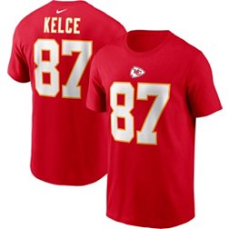 Nike Men's Kansas City Chiefs Travis Kelce #87 Red T-Shirt