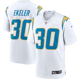 Nike Men's Los Angeles Chargers Austin Ekeler #30 White Game Jersey