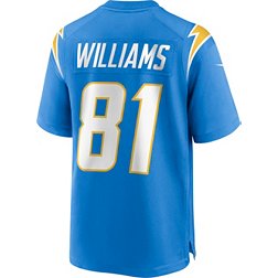 Nike Men's Los Angeles Chargers Mike Williams #81 Blue Game Jersey