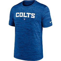 Nike Men's Indianapolis Colts Sideline Velocity Blue T-Shirt