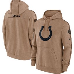 Nike Men's Indianapolis Colts 2023 Salute to Service Brown Hoodie