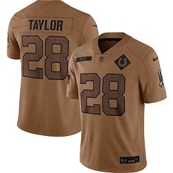 Nike Men's Indianapolis Colts Jonathan Taylor #28 2023 Salute to Service Limited Jersey