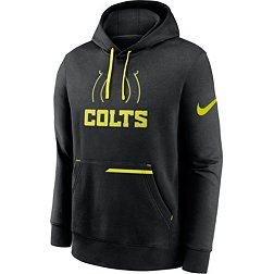 Nike Men's Indianapolis Colts 2023 Volt Black Pullover Hoodie