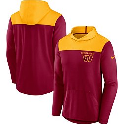Nike Men's Washington Commanders Alternate Red Hooded Long Sleeve T-Shirt
