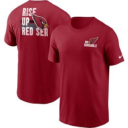 Nike Men's Arizona Cardinals Blitz Slogan Red T-Shirt