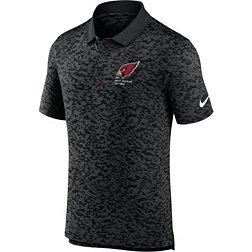 Nike Men's Arizona Cardinals Fashion Black Polo