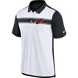 Nike Men's Arizona Cardinals Rewind Black/White Polo