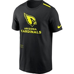 Nike Men's Arizona Cardinals 2023 Volt Black T-Shirt