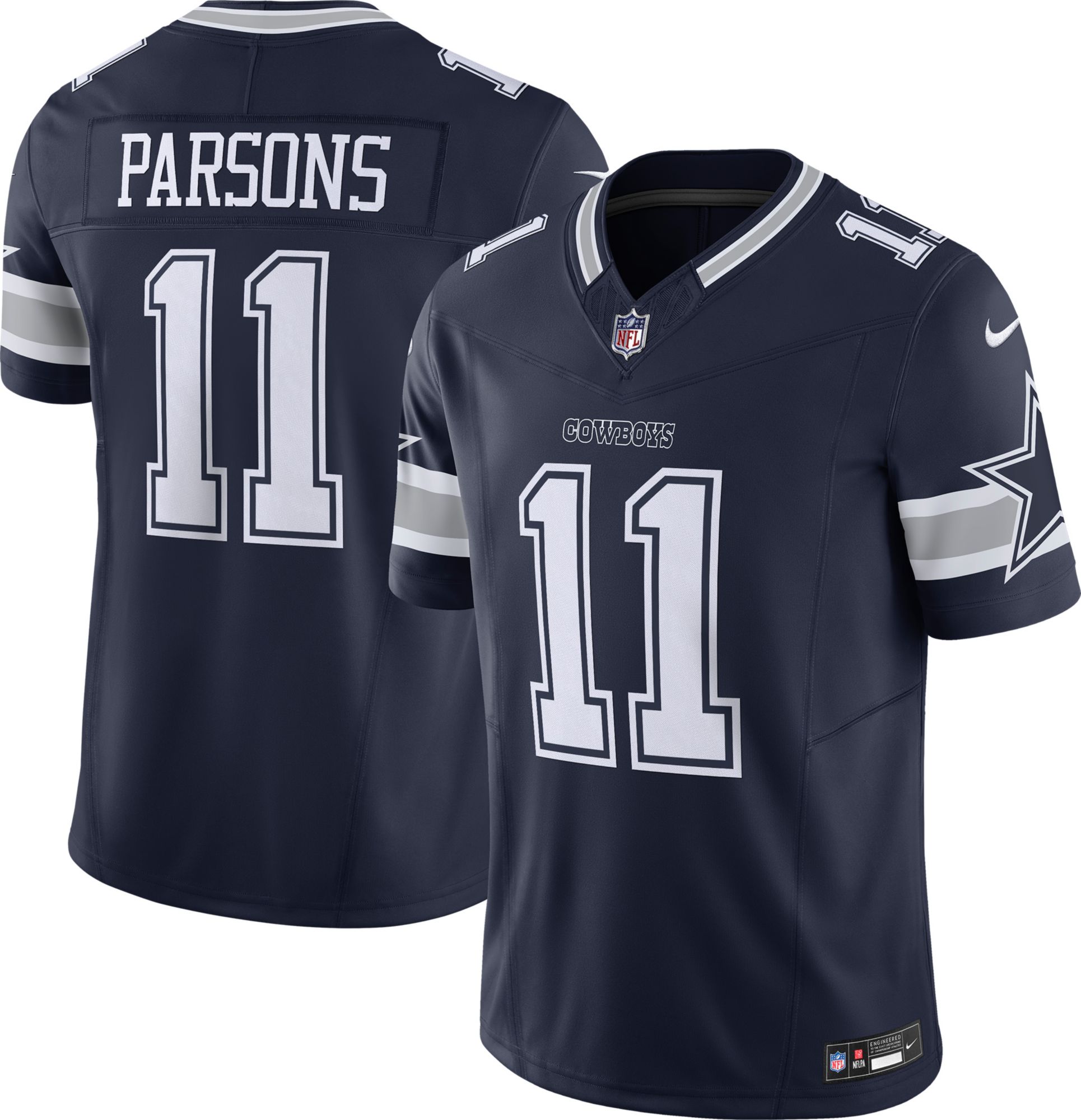 Nike Dallas Cowboys No72 Trysten Hill Navy Blue Team Color Women's Stitched NFL 100th Season Vapor Untouchable Limited Jersey