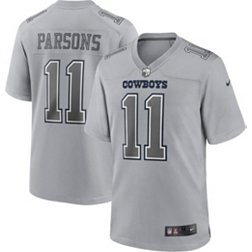 Nike Men's Dallas Cowboys Micah Parsons #11 Atmosphere Grey Game Jersey