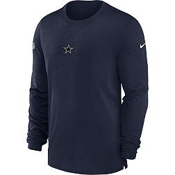 Nike Men's Dallas Cowboys 2023 Sideline Player Long Sleeve Navy T-Shirt