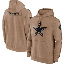 Nike Men's Dallas Cowboys 2023 Salute to Service Brown Pullover Hoodie