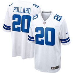 Nike Men's Dallas Cowboys Tony Pollard #20 White Game Jersey