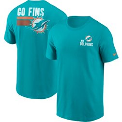 Nike Men's Miami Dolphins Blitz Back Slogan Green T-Shirt