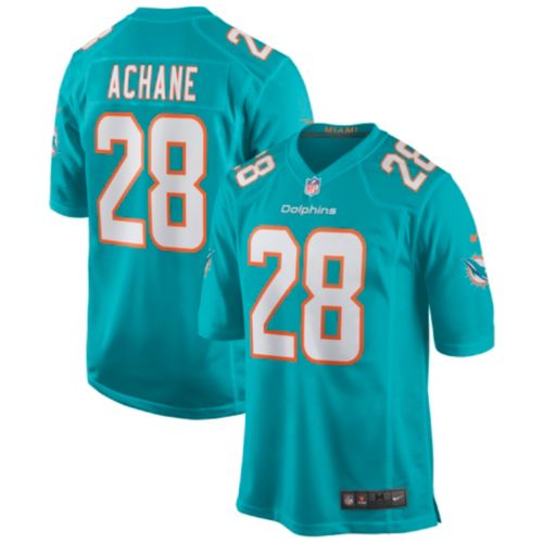 Nike Men's Miami Dolphins Jaylen Waddle #17 Aqua Game Jersey