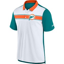 Nike Men's Miami Dolphins Rewind White/Orange Polo